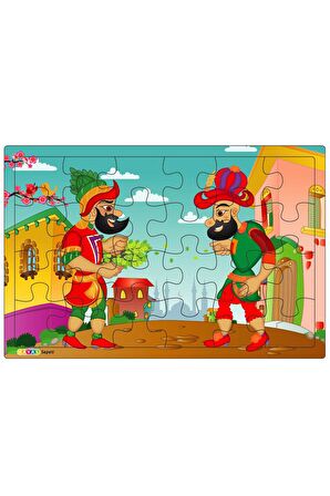 Karagöz Yaşam 24 Parça Çocuk Puzzle